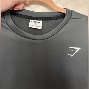 Gym Shark Grey Long Sleeve (M)